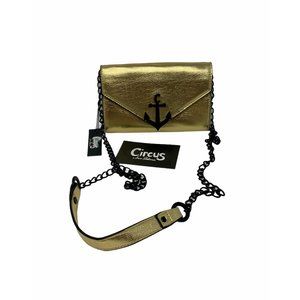 CIRCUS BY SAM EDELMAN ASWYER Gold CROSSBODY WALLET
